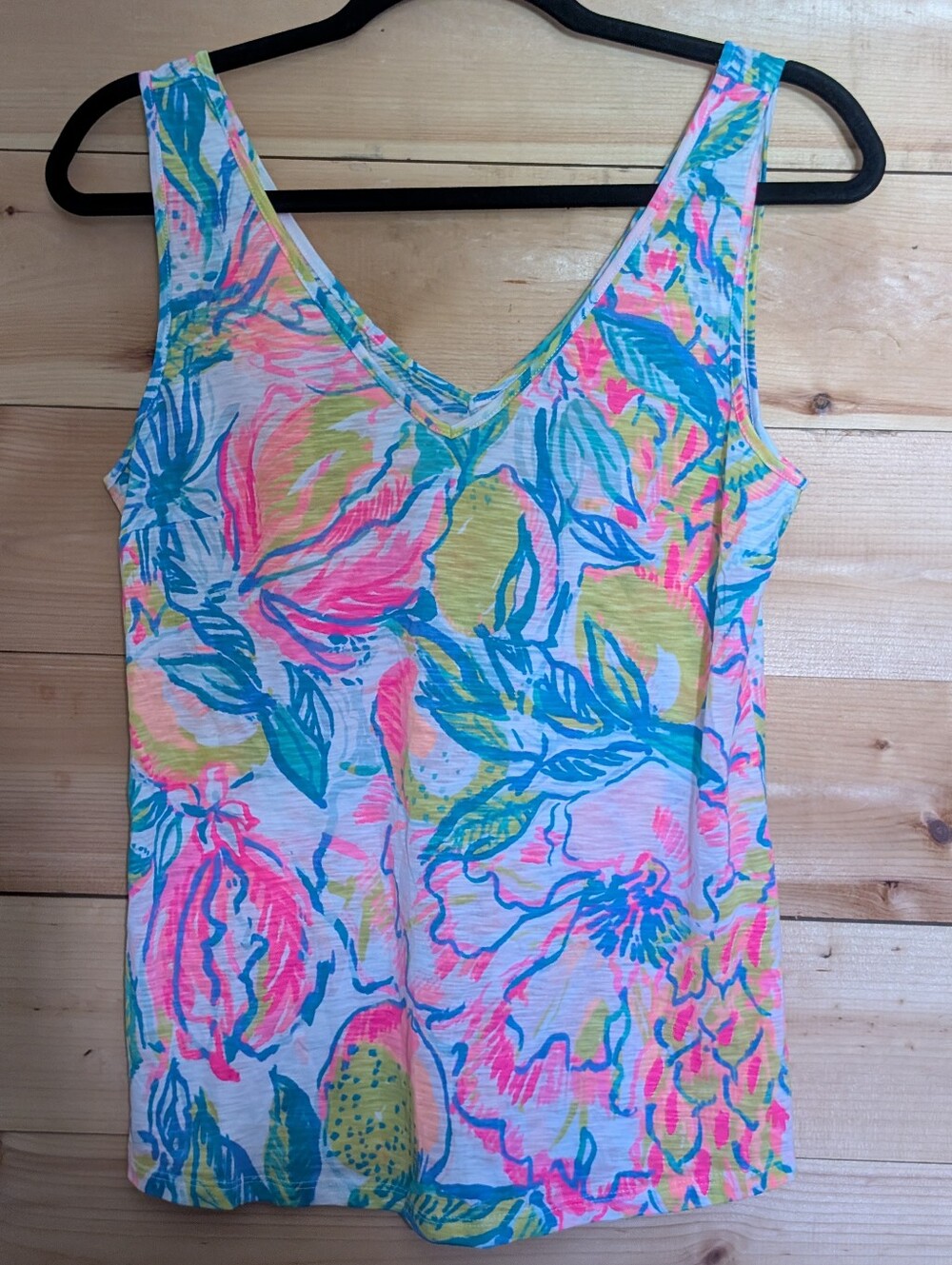 Lilly Pulitzer Sleeveless V Neck, Gorgeous, Small, nwot